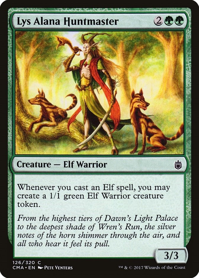 Image for Lys Alana Huntmaster (126) (CMA) - Magic: The Gathering