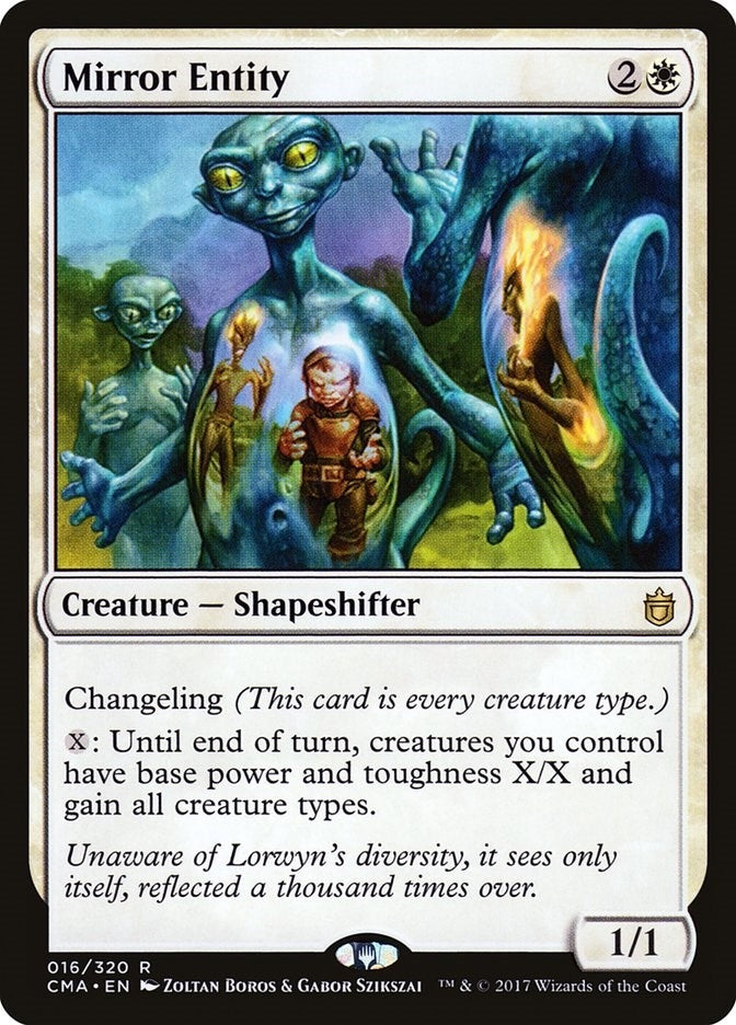Image for Mirror Entity (16) (CMA) - Magic: The Gathering