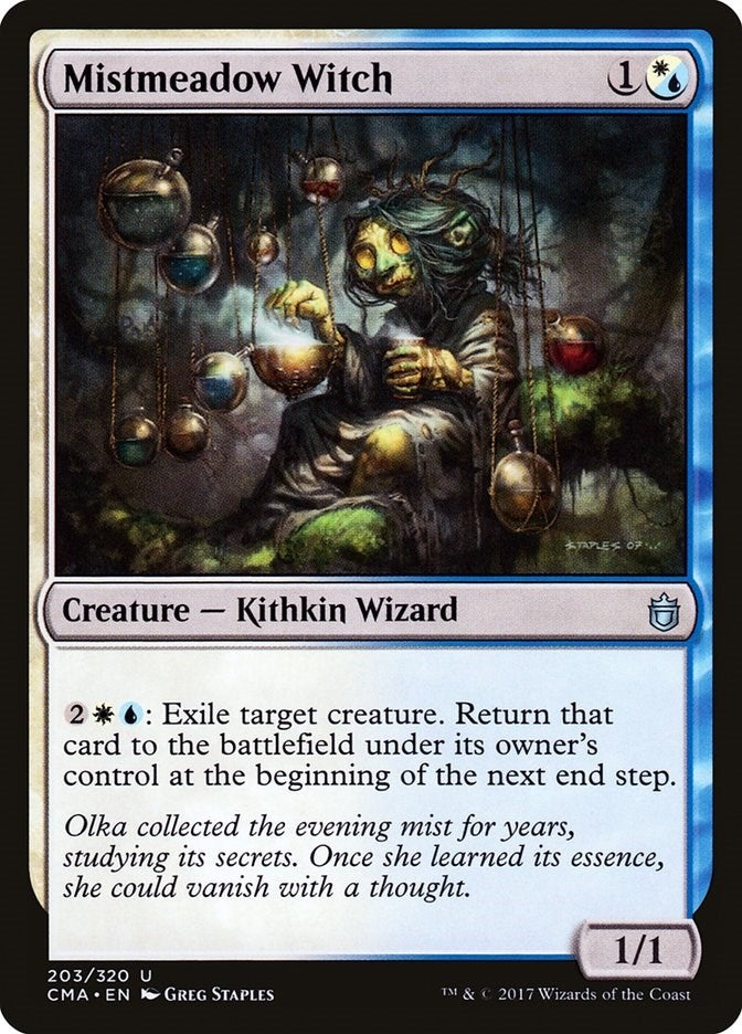 Image for Mistmeadow Witch (203) (CMA) - Magic: The Gathering