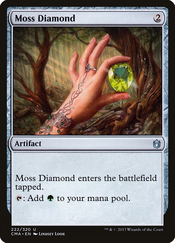 Image for Moss Diamond (222) (CMA) - Magic: The Gathering