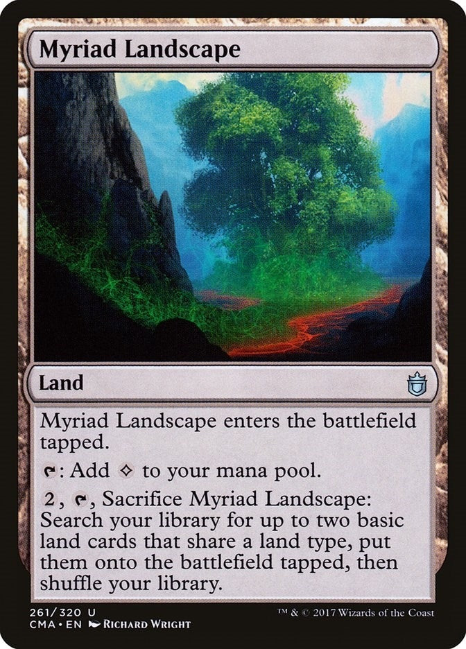 Image for Myriad Landscape (261) (CMA) - Magic: The Gathering