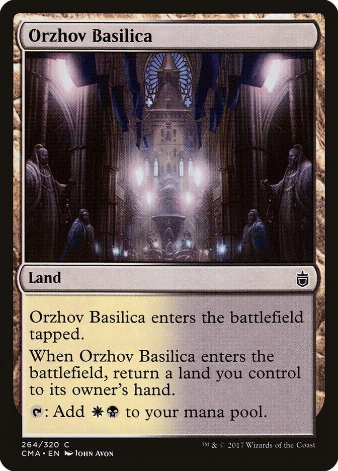 Image for Orzhov Basilica (264) (CMA) - Magic: The Gathering