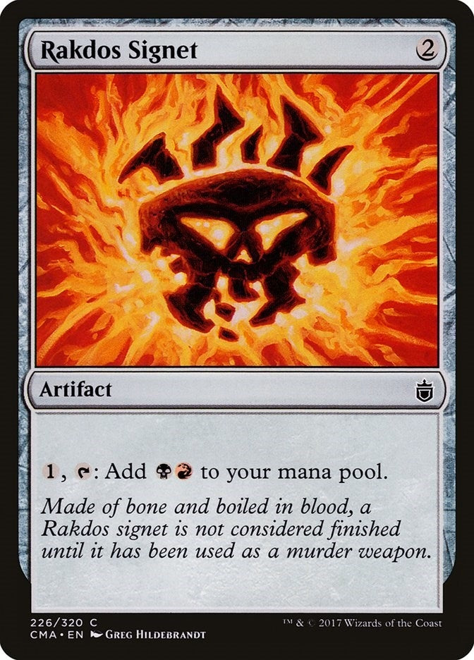 Image for Rakdos Signet (226) (CMA) - Magic: The Gathering