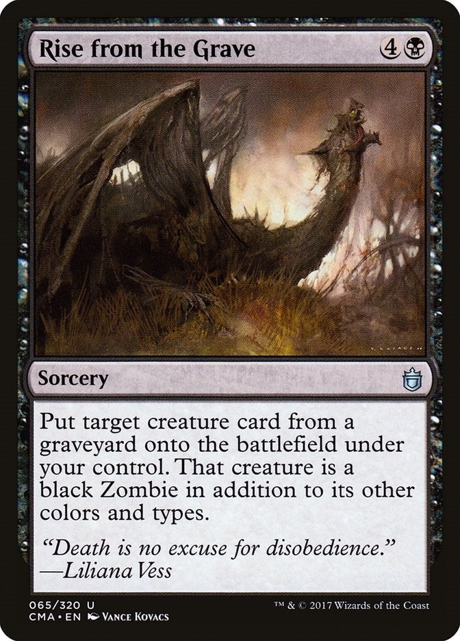 Image for Rise from the Grave (65) (CMA) - Magic: The Gathering