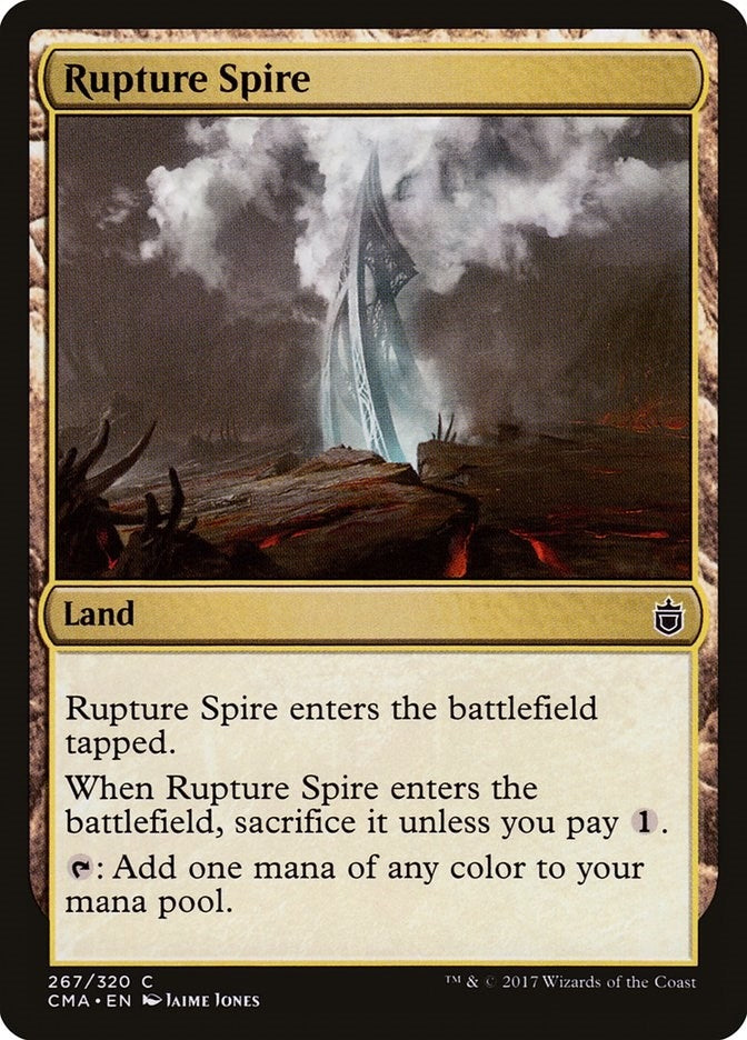 Image for Rupture Spire (267) (CMA) - Magic: The Gathering