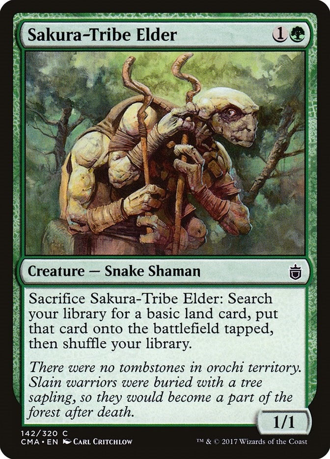 Image for Sakura-Tribe Elder (142) (CMA) - Magic: The Gathering