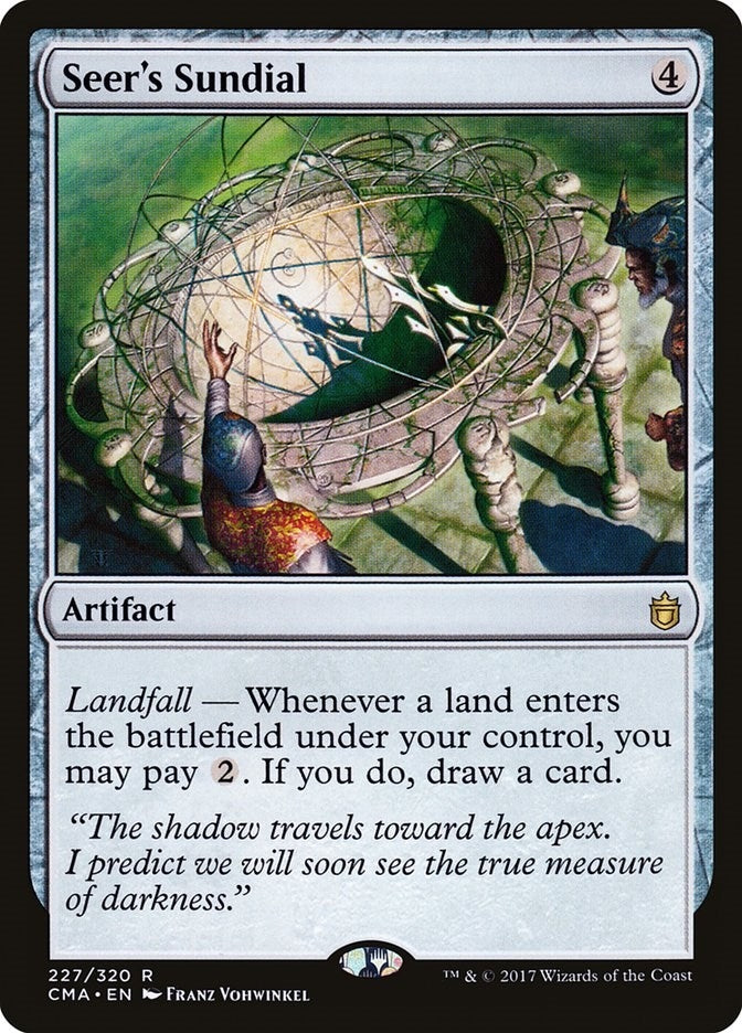 Image for Seer's Sundial (227) (CMA) - Magic: The Gathering