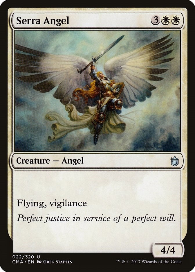 Image for Serra Angel (22) (CMA) - Magic: The Gathering
