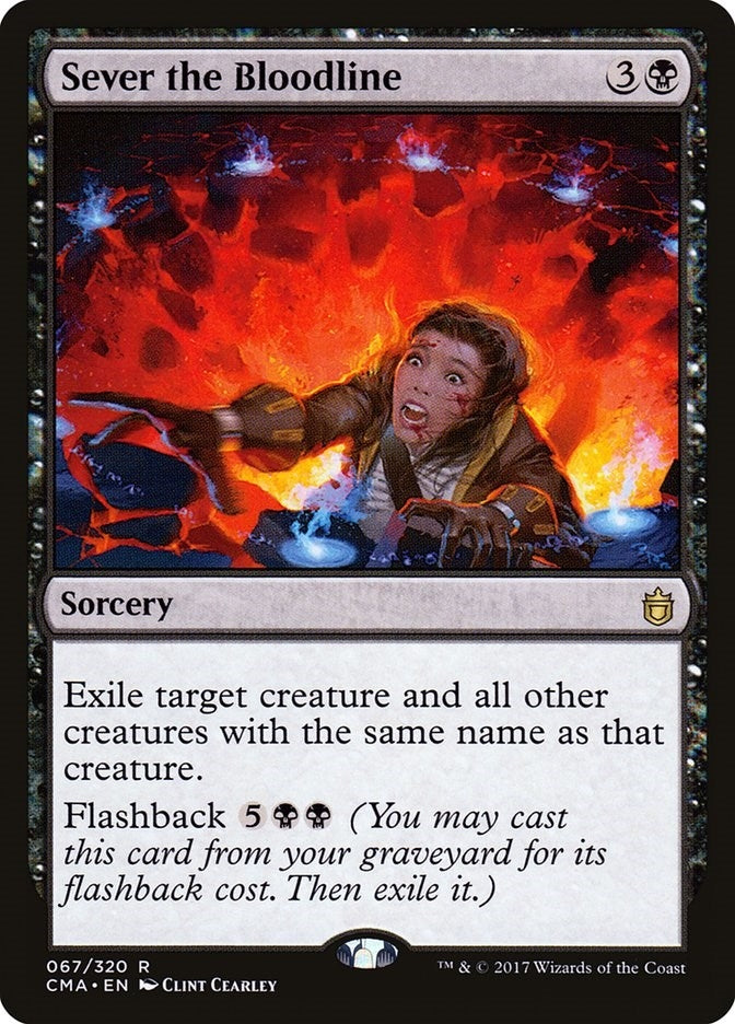 Image for Sever the Bloodline (67) (CMA) - Magic: The Gathering