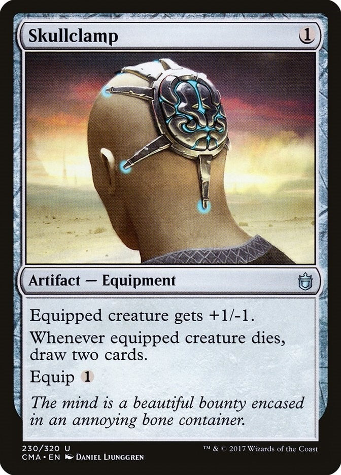 Image for Skullclamp (230) (CMA) - Magic: The Gathering