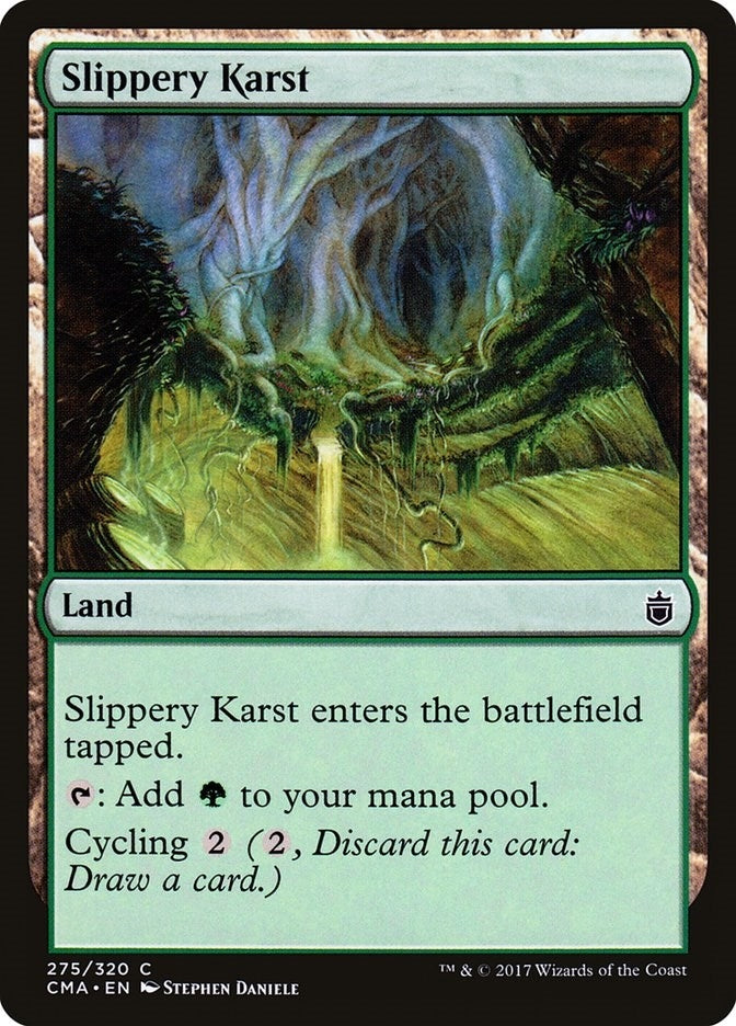 Image for Slippery Karst (275) (CMA) - Magic: The Gathering