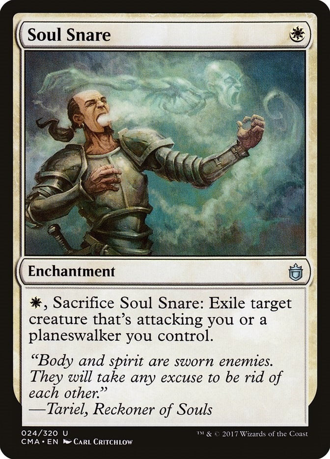 Image for Soul Snare (24) (CMA) - Magic: The Gathering