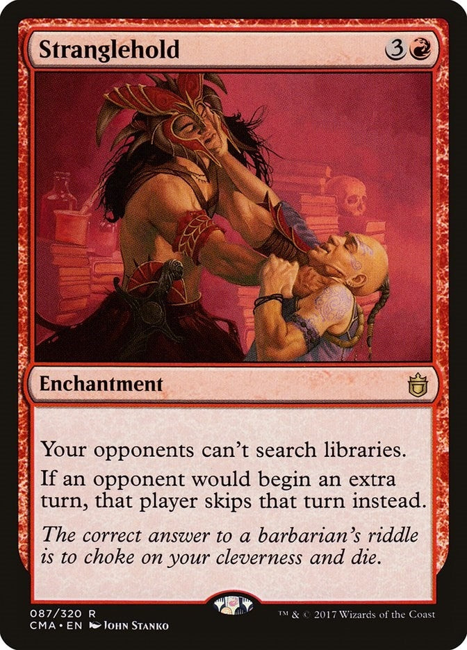 Image for Stranglehold (87) (CMA) - Magic: The Gathering