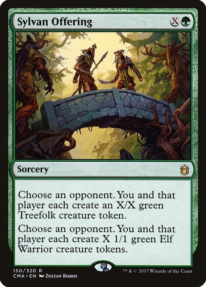 Image for Sylvan Offering (150) (CMA) - Magic: The Gathering