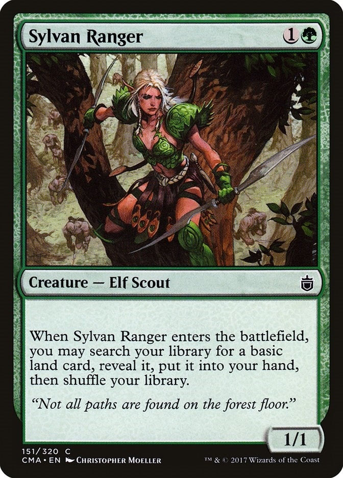 Image for Sylvan Ranger (151) (CMA) - Magic: The Gathering
