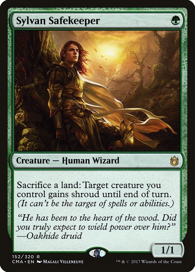 Image for Sylvan Safekeeper (152) (CMA) - Magic: The Gathering