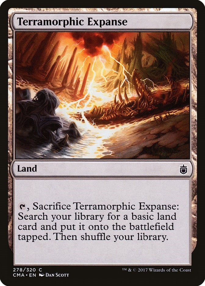 Image for Terramorphic Expanse (278) (CMA) - Magic: The Gathering