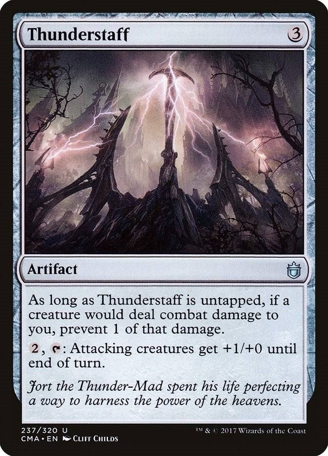 Image for Thunderstaff (237) (CMA) - Magic: The Gathering