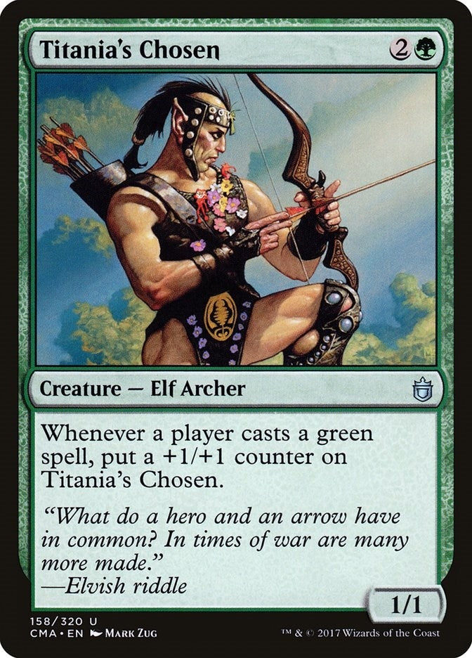 Image for Titania's Chosen (158) (CMA) - Magic: The Gathering