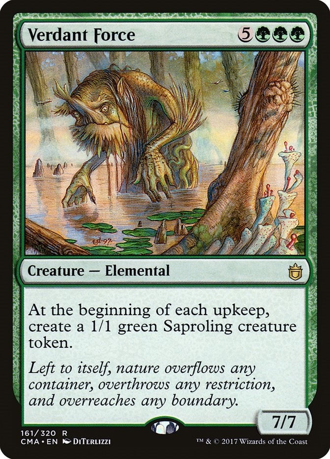 Image for Verdant Force (161) (CMA) - Magic: The Gathering
