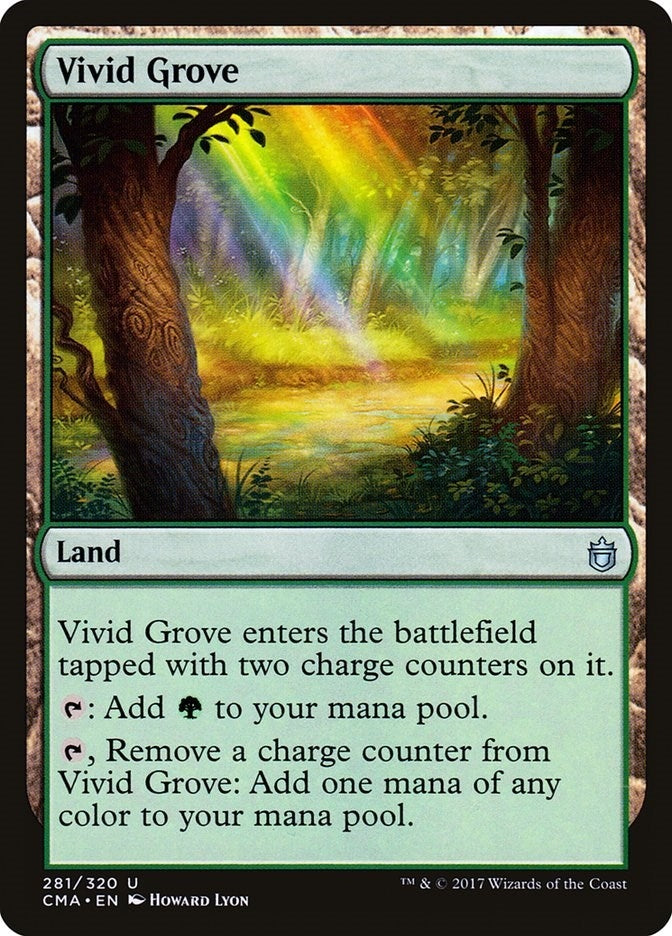 Image for Vivid Grove (281) (CMA) - Magic: The Gathering
