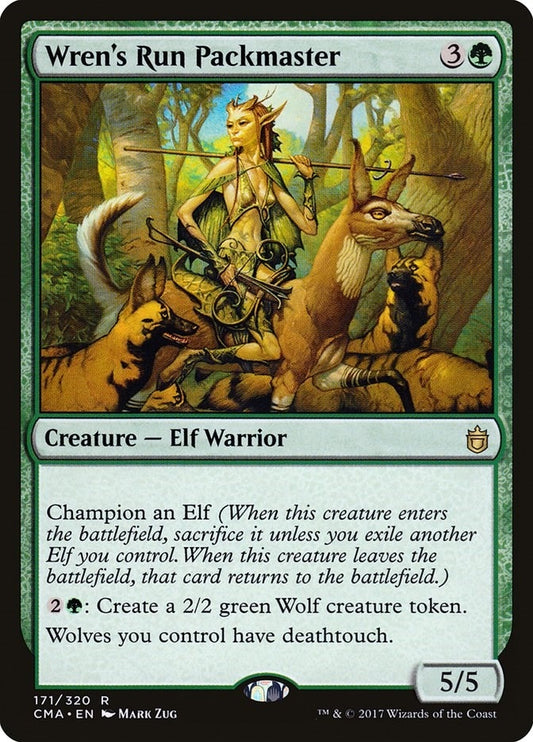 Image for Wren's Run Packmaster (171) (CMA) - Magic: The Gathering