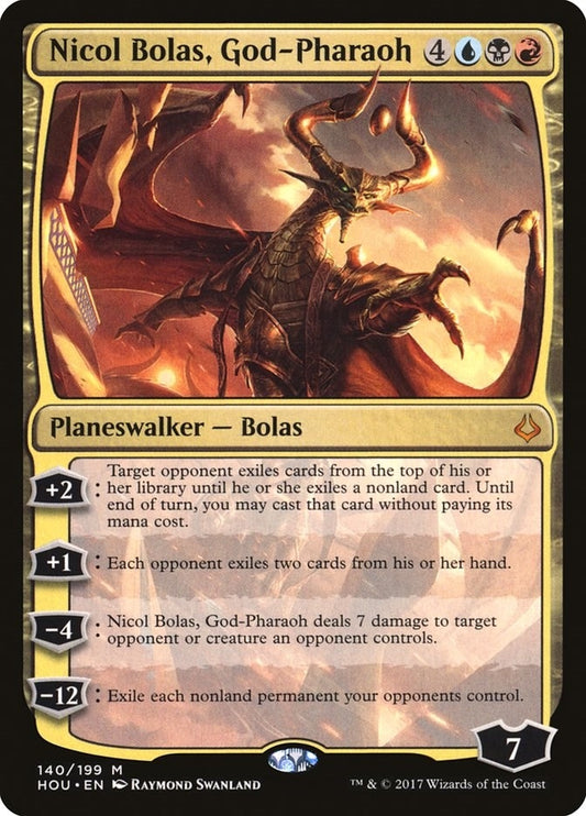 Image for Nicol Bolas, God-Pharaoh (140) (HOU) - Magic: The Gathering