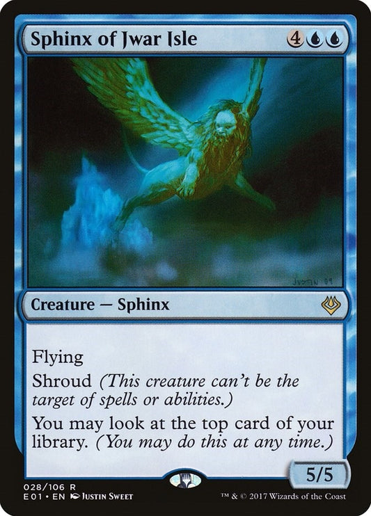 Image for Sphinx of Jwar Isle (28) (AC2) - Magic: The Gathering