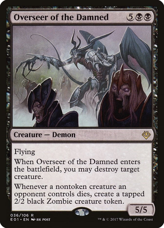 Image for Overseer of the Damned (36) (AC2) - Magic: The Gathering