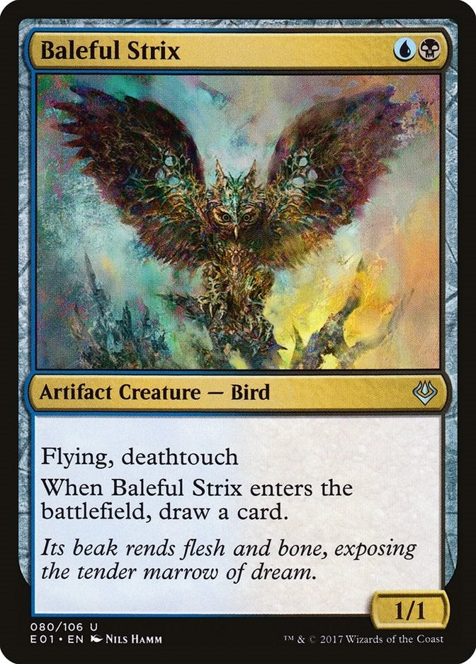 Image for Baleful Strix (80) (AC2) - Magic: The Gathering