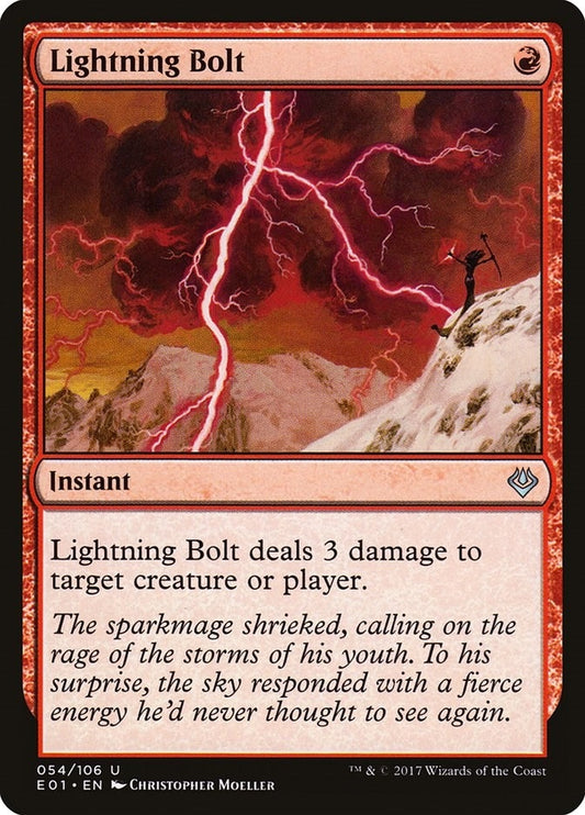 Image for Lightning Bolt (54) (AC2) - Magic: The Gathering