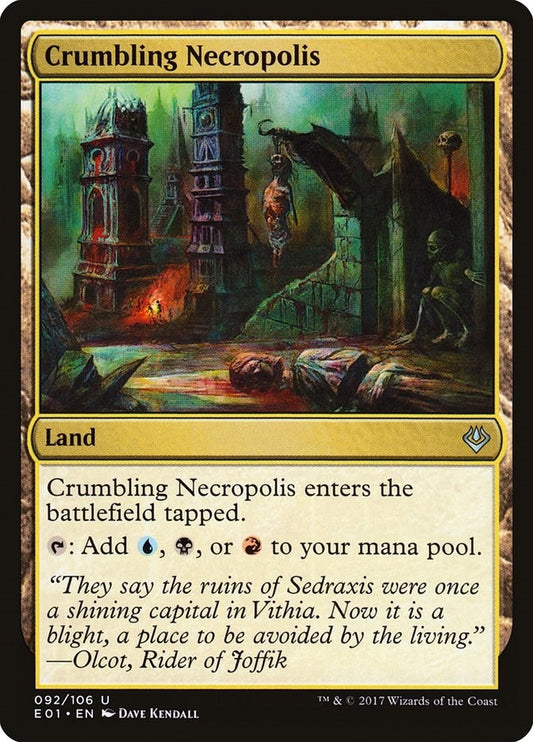 Image for Crumbling Necropolis (92) (AC2) - Magic: The Gathering