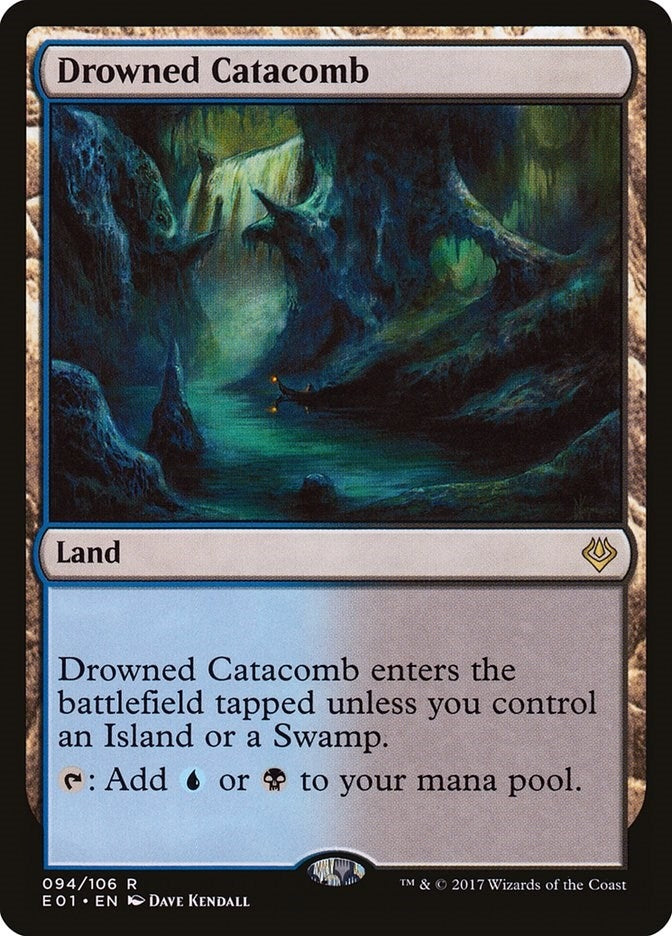 Image for Drowned Catacomb (94) (AC2) - Magic: The Gathering