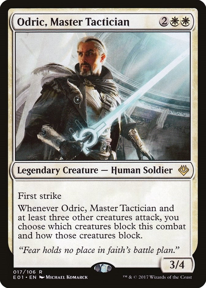 Image for Odric, Master Tactician (17) (AC2) - Magic: The Gathering