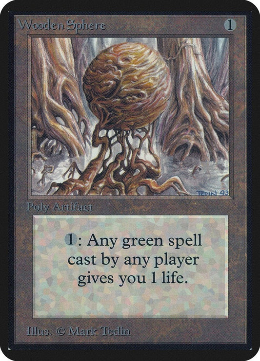 Image for Wooden Sphere (LEA) - Magic: The Gathering