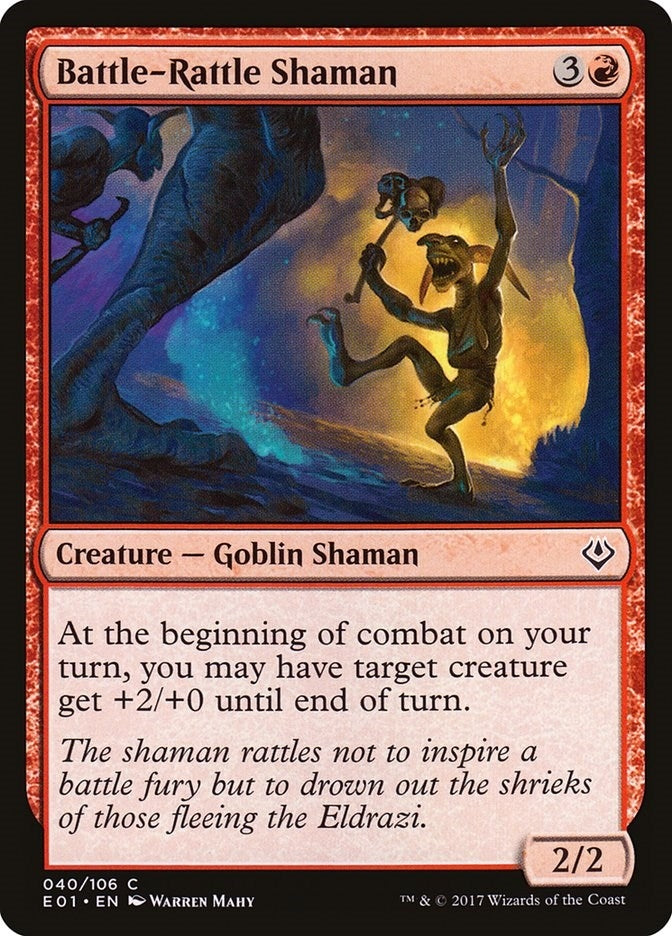 Image for Battle-Rattle Shaman (40) (AC2) - Magic: The Gathering