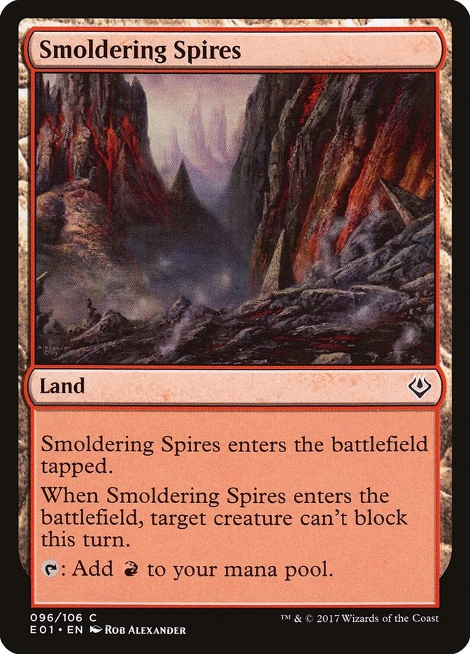 Image for Smoldering Spires (96) (AC2) - Magic: The Gathering