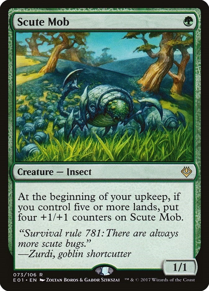 Image for Scute Mob (73) (AC2) - Magic: The Gathering