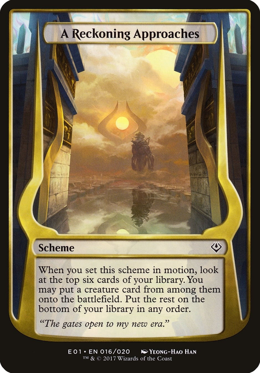A Reckoning Approaches (Archenemy: Nicol Bolas) (16) (OVER)