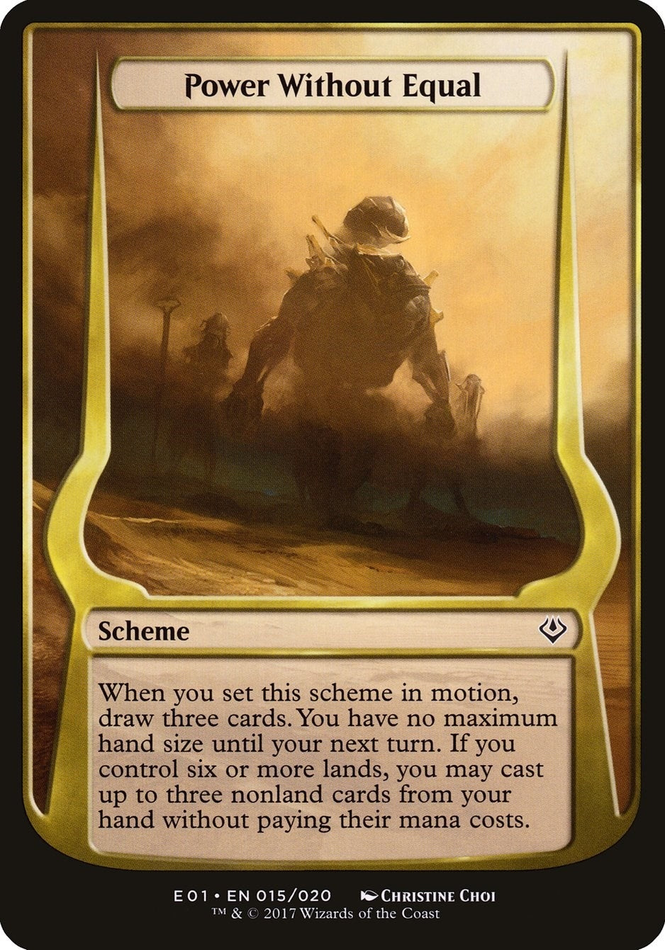 Image for Power Without Equal (Archenemy: Nicol Bolas) (15) (OVER) - Magic: The Gathering