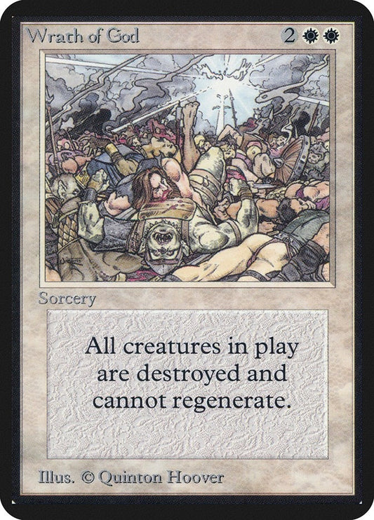 Image for Wrath of God (LEA) - Magic: The Gathering