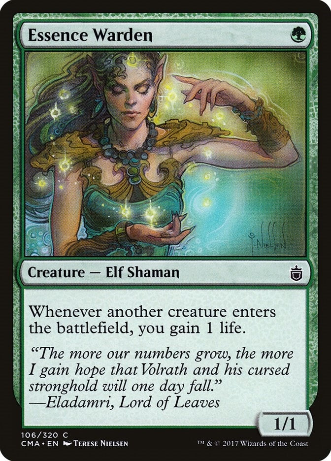 Image for Essence Warden (106) (CMA) - Magic: The Gathering
