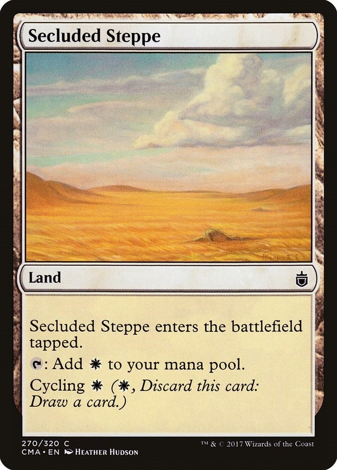 Image for Secluded Steppe (270) (CMA) - Magic: The Gathering