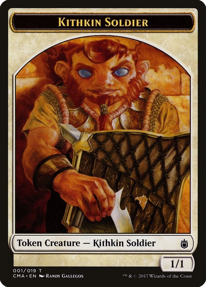 Image for Kithkin Soldier Token (001) (1) (CMA) - Magic: The Gathering