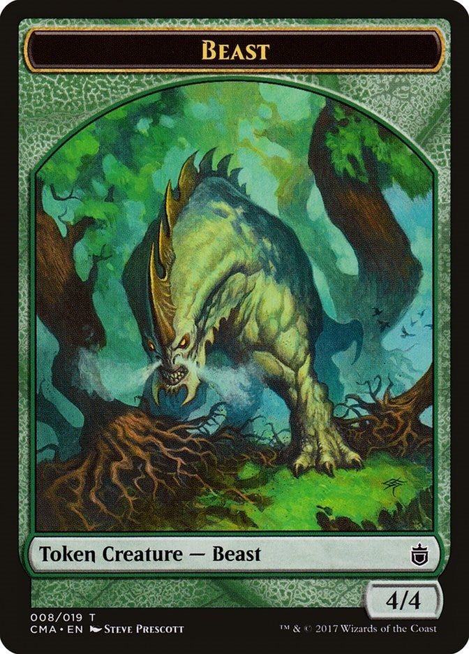 Image for Beast Token (008) (8) (CMA) - Magic: The Gathering