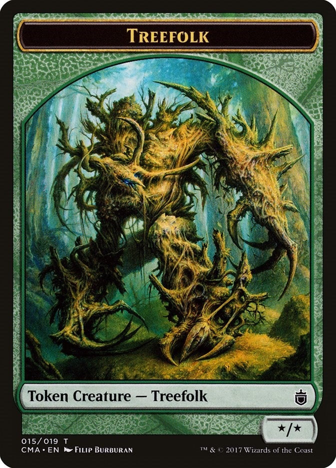 Image for Treefolk Token (015) (15) (CMA) - Magic: The Gathering