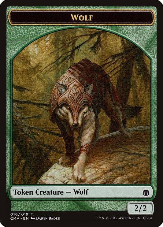 Image for Wolf Token (016) (16) (CMA) - Magic: The Gathering