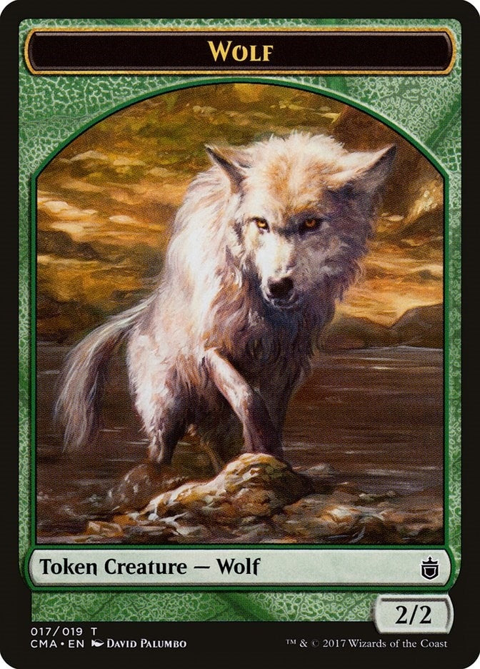 Image for Wolf Token (017) (17) (CMA) - Magic: The Gathering