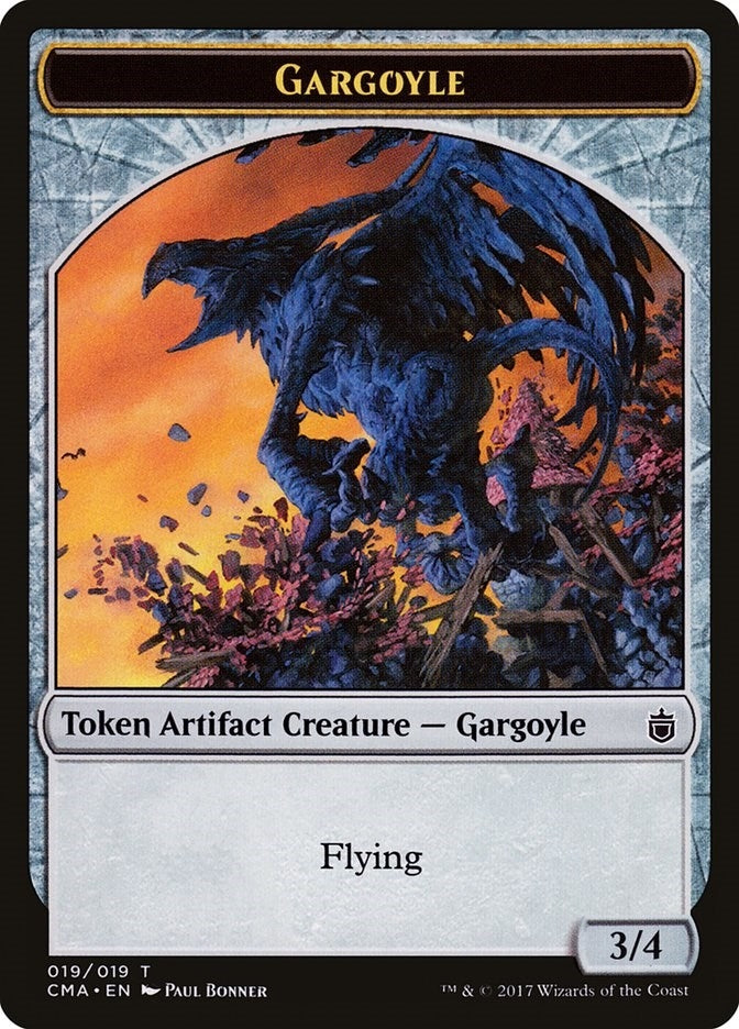 Image for Gargoyle Token (019) (19) (CMA) - Magic: The Gathering