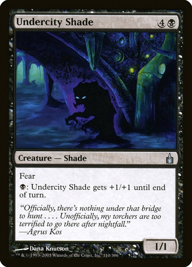 Image for Undercity Shade (110) (RAV) - Magic: The Gathering